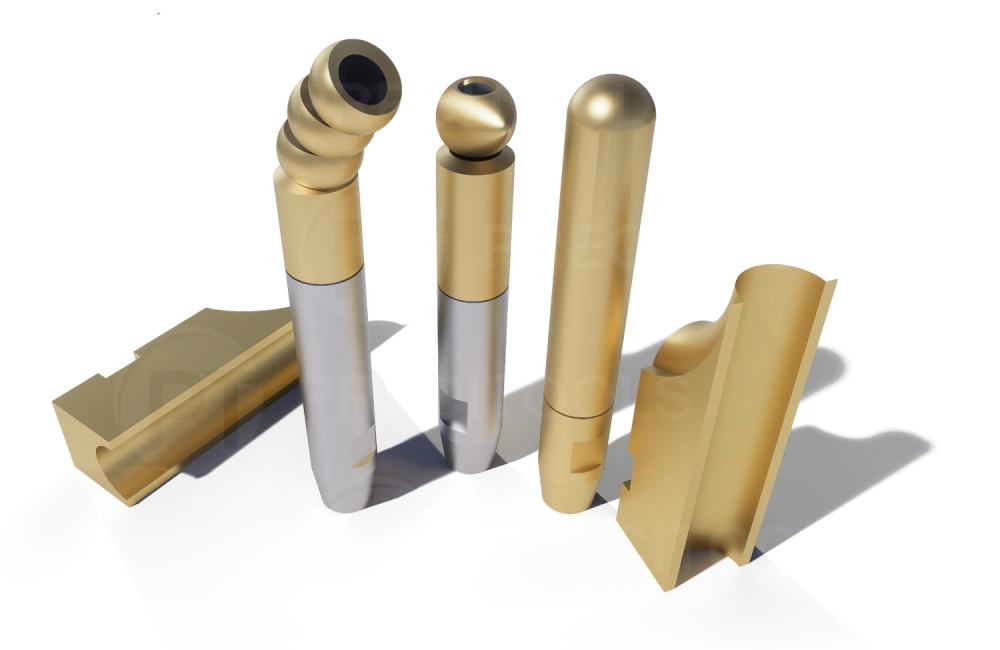 Anime e controslitte per macchine curvatubi